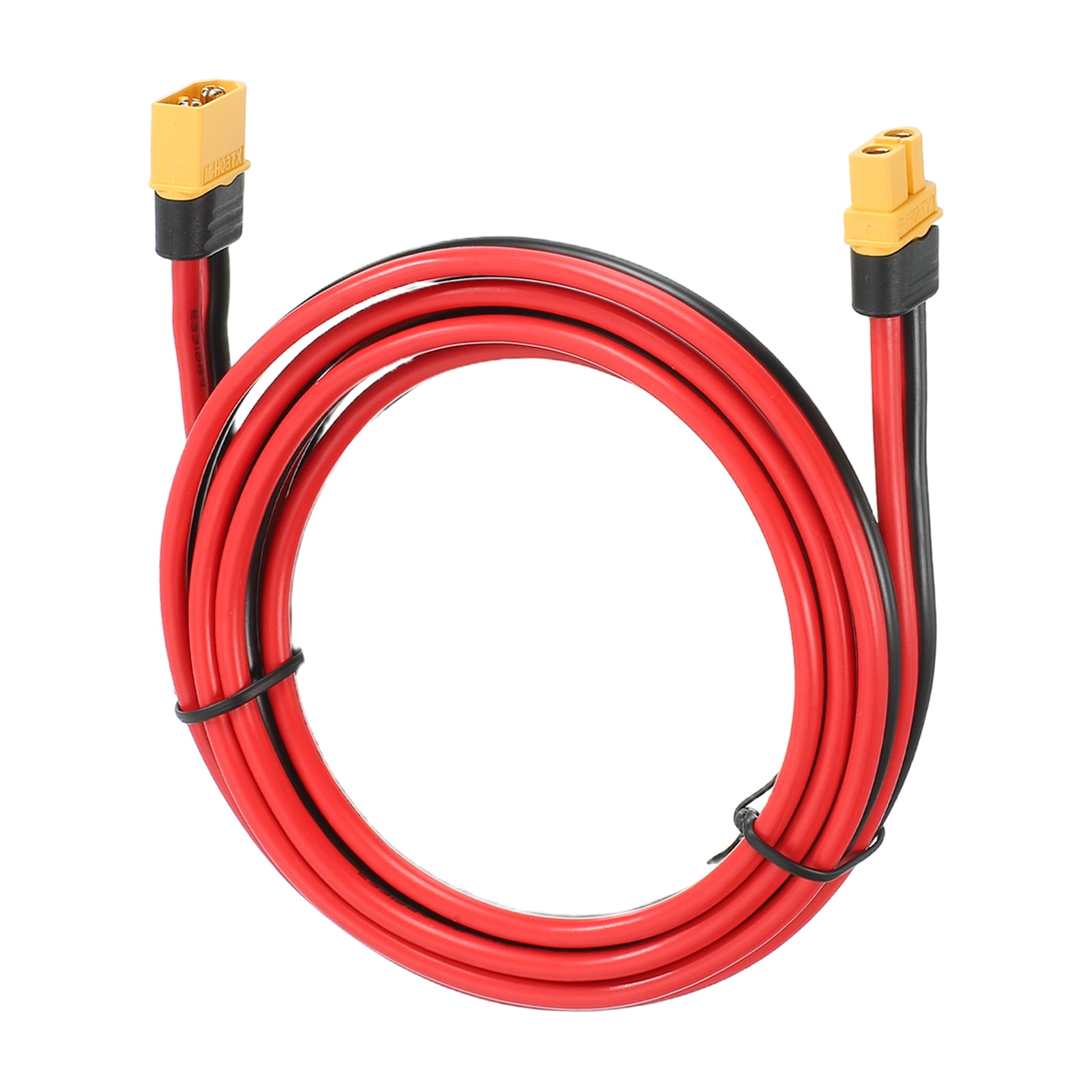 Uxcell XT60 Extension Cable, 12AWG 6 ft Male to Female Tinned Copper XT60 Connector Power Cable for RC Batteries, Portable Power Station, Solar System