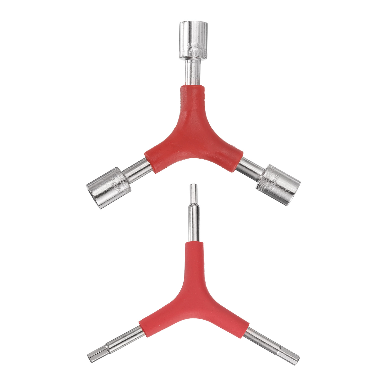 Uxcell YShaped 3 Way Bike Hex Wrench Set 8/9/10mm YType Inner Hex