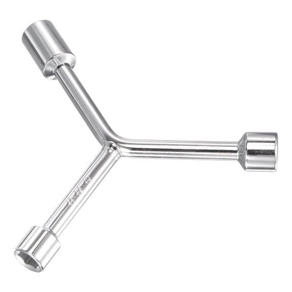 Uxcell Y Type 3 Way Hex Socket Wrench, 11mm 13mm 15mm Combination Repair Spanner Tool, 3.5-inch