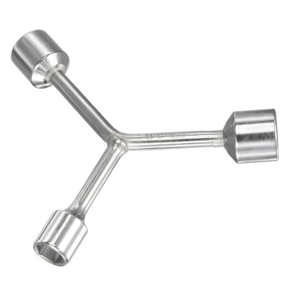 Uxcell Y Type 3 Way Hex Socket Wrench, 14mm 17mm 19mm Combination Repair Spanner Tool, 3-inch