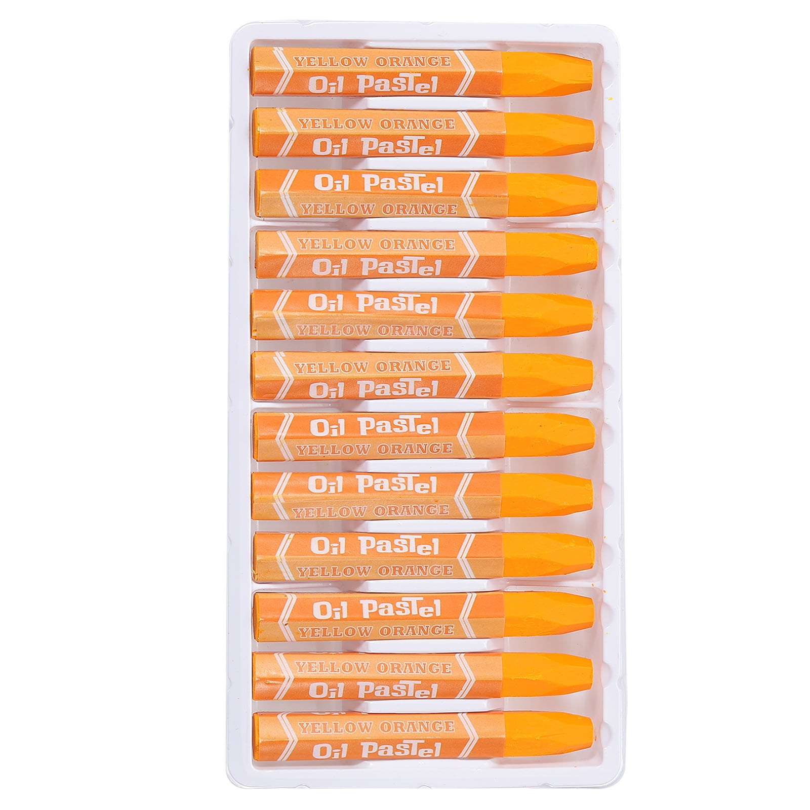 Uxcell Yellow Orange Oil Pastels, 36Pcs Soft Oil Crayons Vibrant and Creamy Pastels Stick Art Supplies for Art Painting Drawing Blending Graffiti for Artists Beginners