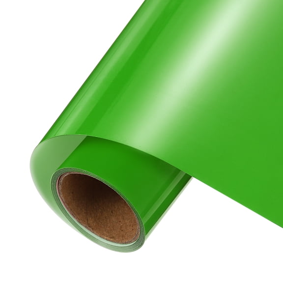 Uxcell Blue-Green Heat Transfer Vinyl, 10 Inch x 5ft Iron-on Vinyl Roll for Decal Cutting, Signs, Scrapbooking, DIY Craft, Home Decoration