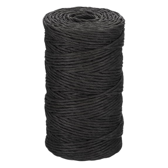 Uxcell Yellow Raffia Ribbon,98 Yard Natural Raffia Paper String 2mm ...
