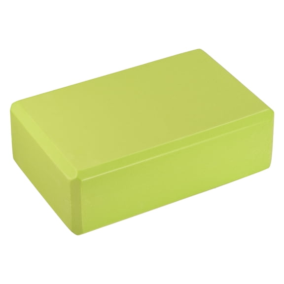 Uxcell Yoga Block 9" x 6" x 3" Light Weight High-Density EVA Foam Brick, Green