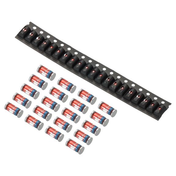 Uxcell Zener Diode, 1W Surface Mount Diode Kit 5.1V LL-41 0.2 x 0.1inch(L*OD) 20Pack