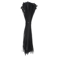 thumbnail image 1 of Uxcell Zip Ties Self-Locking Nylon Wire Cable Ties for Home Office Garden Workshop Black 14 Inch x 5.1 mm, 1 of 7