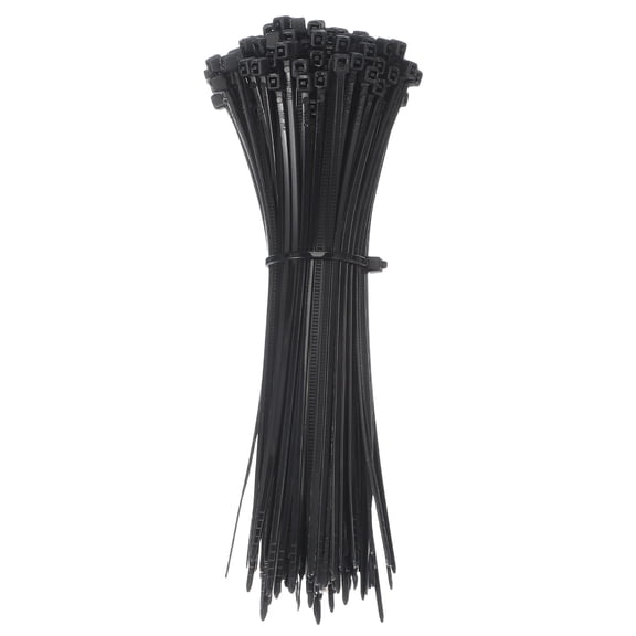 Uxcell Zip Ties Self-Locking Nylon Wire Cable Ties for Home Office Garden Workshop Black 5 Inch x 1.8 mm