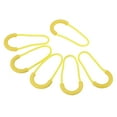 thumbnail image 1 of Uxcell Zipper Pulls Extension Handle Cord, 30 Pack Finger Use Plastic U-Shape Tab Tag Extender, Yellow, 1 of 5