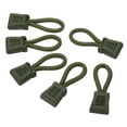 thumbnail image 1 of Uxcell Zipper Pulls Replacement 20 Pack Extension Cord Handle Extender Fixer for Luggage Backpacks Jackets Olive Green, 1 of 5