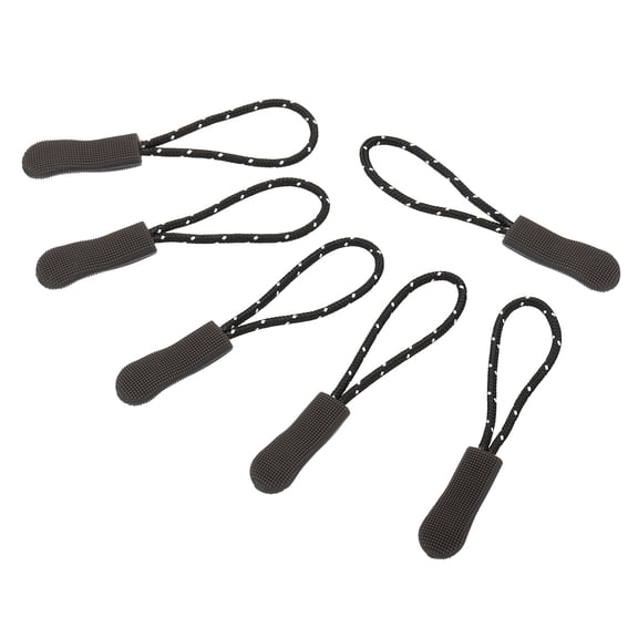Uxcell Zipper Pulls Replacement 30 Pack Extension Cord Handle Extender for Luggage Backpacks Jackets Coffee