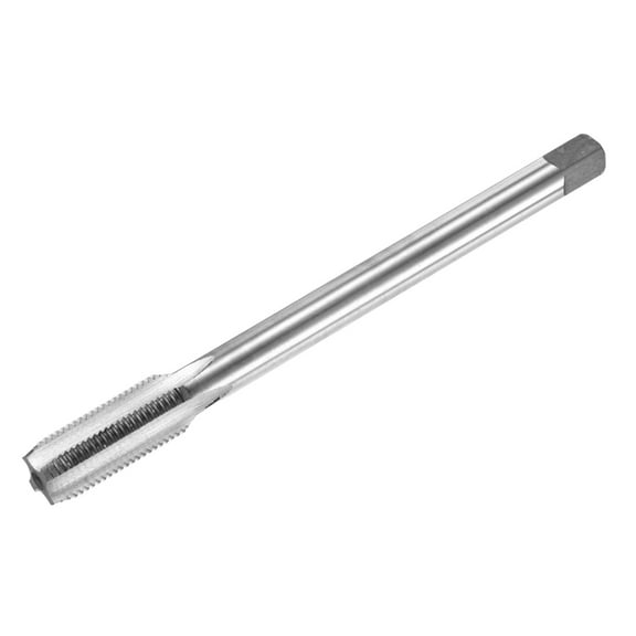 Uxcell m12x1.25mm Metric Thread Tap, High Speed Steel 130mm Length Straight Flute Right Hand Thread Screw Tapping Tool