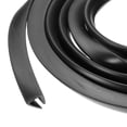 thumbnail image 1 of Uxcell13.1ft U Rubber Edge Trim Fit for 10mm Edge, 12 mm x 14 mm Black, 1 of 6