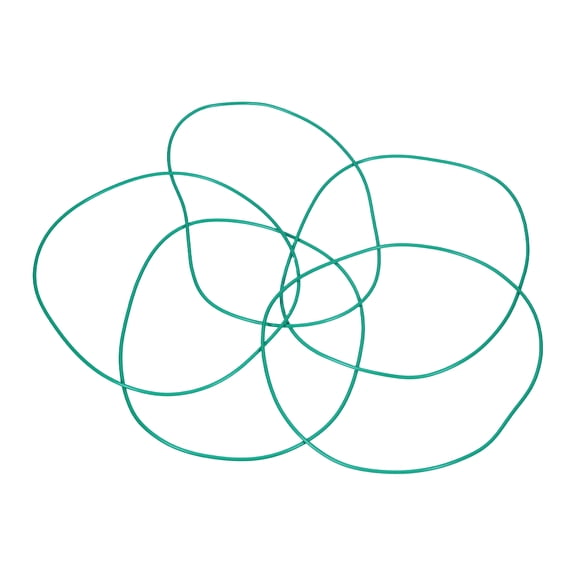 Uxcell5 Pcs Fluorine Rubber O-Rings 160mm OD 156mm ID 2mm Width Metric Round Sealing O Ring Seal Gasket for Machinery