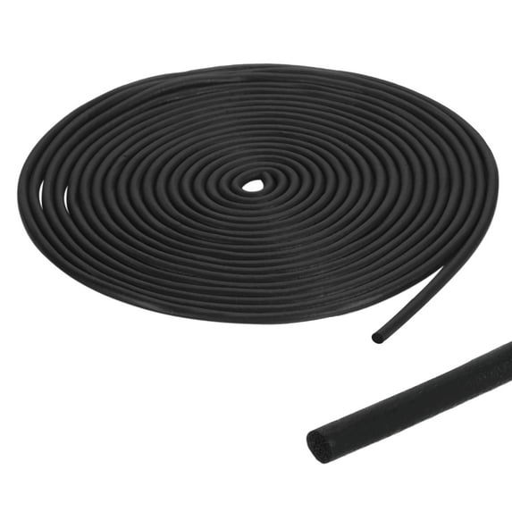 Uxcell 30Ft Black Foam Backer Rod, 4.5mm(11/64") Diameter EPDM Rubber Weather Seal Strip Concrete Expansion Joint Filler for Sealing Gaps Joints Crack Filling DIY Gasket