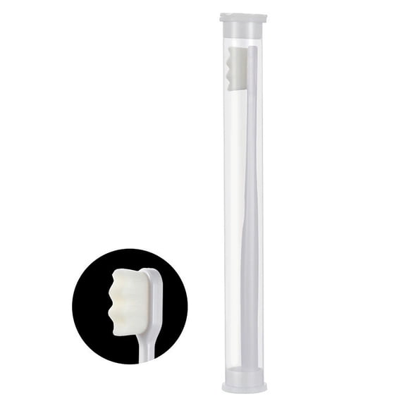 Uxgjfwu 12000 Soft Bristle Toothbrush, Deep Cleaning Fine Bristles for Fragile Enamel Care, Gentle Oral Hygiene Brush