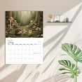thumbnail image 1 of Uxgjfwu 2026 Forest Animals and Nature Wall Calendar, 12-Month Whimsical Wildlife Scene Calendar for Home Decor, Nature Themed Monthly Planner for Office and Room Display, 1 of 9