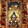thumbnail image 1 of Uxgjfwu 2026 New Year Eve Decor Banner, Party Atmosphere Hanging Cloth Backdrop, Festive Door Curtain Wall Decoration for Holiday Celebration Home Decor, 1 of 6