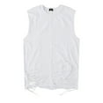 thumbnail image 1 of Uxgjfwu 2T Boys Shirts Children's Clothing Casual Fashion B-rand Cut Children's Vests Summer Thin Men And Girls Hip Hop Bottoms 8-9 Years, 1 of 4