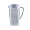 thumbnail image 1 of Uxgjfwu 3L Clear Plastic Pitcher with Lid, Beverage Dispenser for Cold Drinks Iced Tea Lemonade Water Juice Milk Refrigerator Refillable Container, 1 of 6