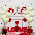 thumbnail image 1 of Uxgjfwu 5-pack Heart-shaped Balloons, Matte Inflatable Decoraitons for Birthday Valentine's Day Party Anniversary Wedding Engagement, 1 of 6