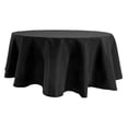 thumbnail image 1 of Uxgjfwu 60 Inch Round Tablecloth Polyester Fabric, Spill Resistant Washable Cover for Dining Restaurant Pub, 9 Color Options, 1 of 6