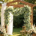 thumbnail image 1 of Uxgjfwu Artificial Ivy Garland Fake Hanging Vines Plants for Wedding Garden Party Decor Green Leaves Garland, 1 of 7