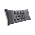 thumbnail image 1 of Elainilye Bed Backrest Cushion 47x20 Inch - Tatami Sofa Pillow for Headboard, Floor Seating, Reading Nook, 1 of 6