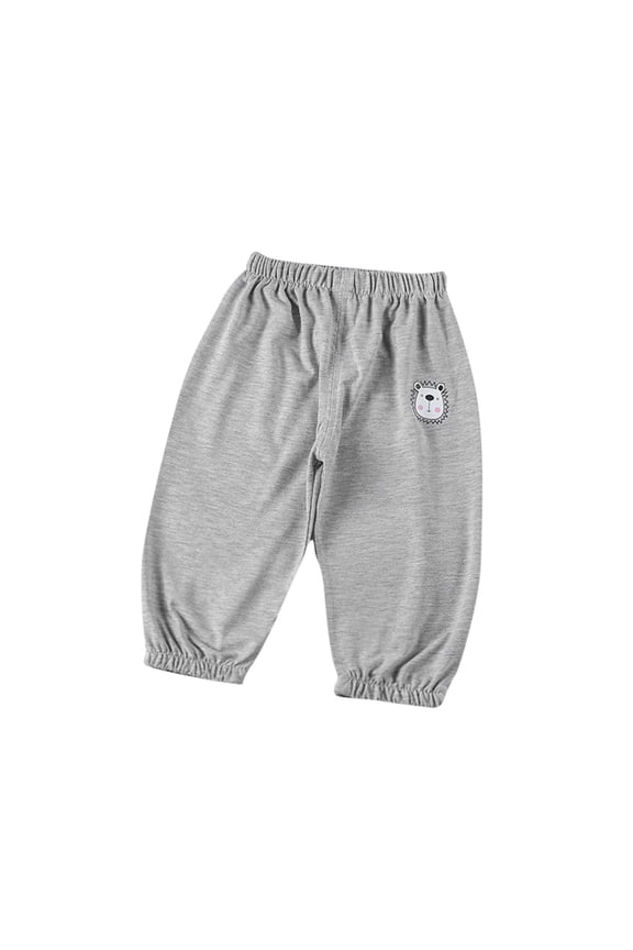 Boys Sweatpants Kids Childs Summer Printed Boys And Girls Baby Long Pants Cute Pants Overalls Mosquito Proof Pants