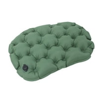 Uxgjfwu Camping Mat, Inflatable Moisture Proof Butt Pad, Portable Foldable Seat Cushion for Outdoor Singles Person, Thickened Hiking Picnic Comfort