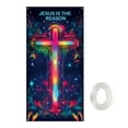 thumbnail image 1 of Uxgjfwu Christmas Door Hanging Cover, Tapestry Door Decor for Indoor Outdoor Holiday Party Decoration, 1 of 9