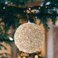 thumbnail image 1 of Uxgjfwu Christmas Ornament Ball Champagne Colored Large Painted Decoration Hanging Pendant for Christmas Tree Home Party and Holiday Decor (6 Inch), 1 of 6