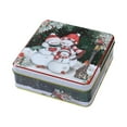 thumbnail image 1 of Uxgjfwu Christmas Tin Gift Box for Candy Snacks Cookies Metal Storage Holiday Decoration for Party Favors Kids Adults Seasonal Gift, 1 of 6