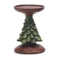 thumbnail image 1 of Uxgjfwu Christmas Tree Candlestick Base European Resin Tabletop Centerpiece Eco-Friendly Handcrafted Candle Stand Festive Home Decor, 1 of 6