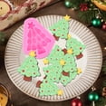 thumbnail image 1 of Elainilye Christmas Tree Silicone Mold for Chocolate Fondant Cake, Baking Mould for Biscuits and Cookies, Holiday Kitchen Decor and Crafts, 1 of 6