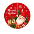 thumbnail image 1 of Uxgjfwu Christmas Tree Skirt, Snowflake Design Creative Apron for Tree Base, Holiday Scene Decoration, Home Christmas Setup, 1 of 6