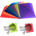 thumbnail image 1 of Uxgjfwu Color Correction Gel Sheets, 14 Pack 11.7x8.3" Lighting Filter Overlays for Photography Stage Studio, 1 of 3