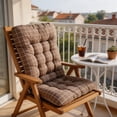 thumbnail image 1 of Uxgjfwu Fall Winter Backrest Cushion, Thickened Office Chair Cushion Set, Long Seat Cushion For Recliners Rocking Chairs, Home Comfort Support, 1 of 6