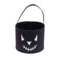 thumbnail image 1 of Uxgjfwu Felting Storage Bucket Large Capacity, Halloween Themed Storage Basket with Handbag Design, Decorative Organizer for Home Craft, 1 of 6