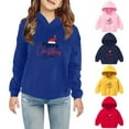 thumbnail image 1 of Uxgjfwu Fleece Jacket Christmas Toddler Baby Boys Girls Hoodie Childrens Casual Print Sweatshirt For The Baby Gift, 1 of 6