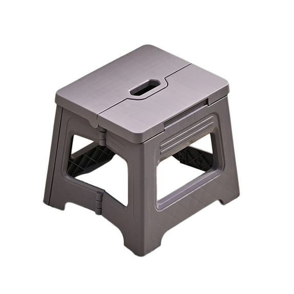 Uxgjfwu Folding Stool Small Space Saving for Home Office Outdoor Use Portable Lightweight Cream Color Design Easy Carry and Storage