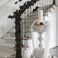 thumbnail image 1 of Uxgjfwu Halloween Fall Garland 6FT Maple Leaf Vine Artificial Autumn Foliage Hanging Decor for Home Fireplace Party Christmas Thanksgiving, 1 of 6