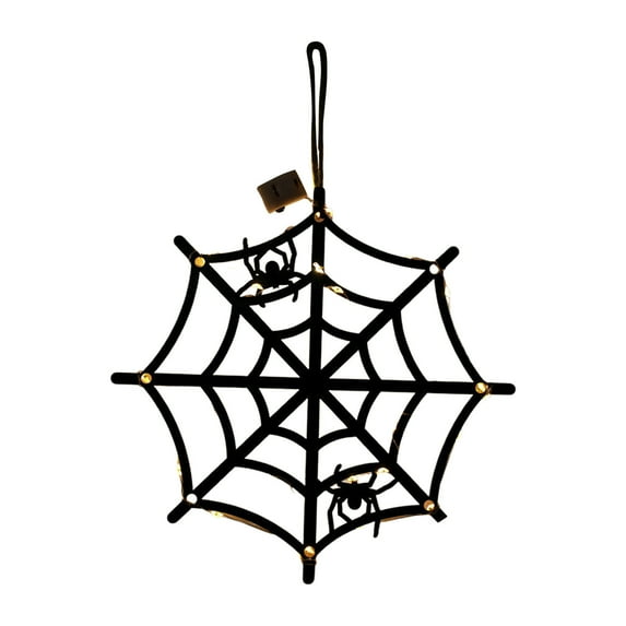 Uxgjfwu Halloween LED Sign Light Battery Operated Hanging Door Decor for Indoor Outdoor Home Garden Yard Party Decoration