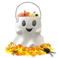 thumbnail image 1 of Uxgjfwu Halloween Snack Bucket, Cute Spooky Ghost Theme Party Decor for Kids Treats Collection, 1 of 9