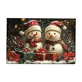 thumbnail image 1 of Uxgjfwu Holiday Doormat 16x24 inch Christmas Non Slip Mat Absorbent Floor Carpet for Indoor Outdoor Use, 1 of 6