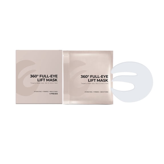 Uxgjfwu Hydrating Firming Under Eye Patches, Full Eye Lift Mask for Puffiness and Crow's Feet, Smoothing Eye Treatment for Youthful Appearance