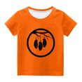 thumbnail image 1 of Uxgjfwu Kids Graphic Prints Short Sleeve T-shirt Casual Loose T-shirt Blouse Casual Tops Sizes 4-16, 1 of 3