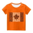 thumbnail image 1 of Uxgjfwu Kids Graphic Prints Short Sleeve T-shirt Casual Loose T-shirt Blouse Casual Tops Sizes 4-16, 1 of 3