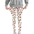 thumbnail image 1 of Uxgjfwu Leggings For Girls Soft Comfortable Leggings Big Girls Jogging Pants Comfy Ankle Length Pants Girls Printed Leggings, 1 of 5