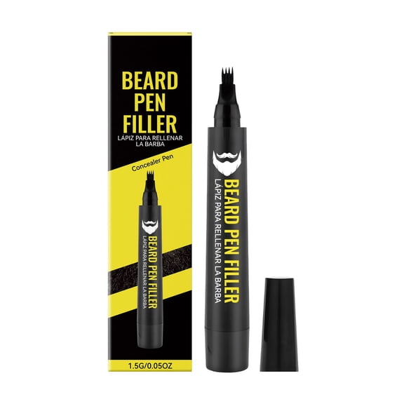 Uxgjfwu Men's Beard Grooming Pen, Precision Styling Tool for Facial Hair, Easy Application Beard Shaping, 0.05 Fl Oz