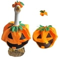 thumbnail image 1 of Uxgjfwu Outdoor Halloween Decor - Large Goose Costume Clothes for Garden Porch Cement Geese Decoration, 1 of 9